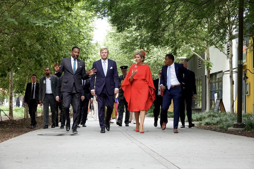 BeltLine and meeting with Mayor King Willem Alexander and Queen Máxima