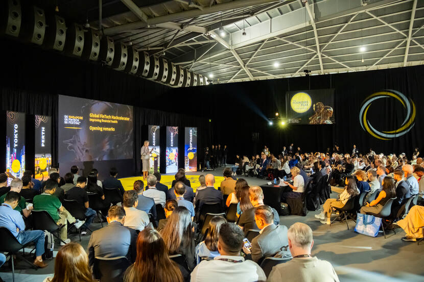 Queen Máxima at Singapore FinTech Festival