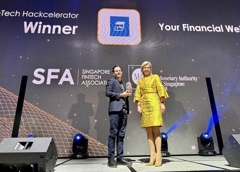 Queen Máxima at Singapore FinTech Festival