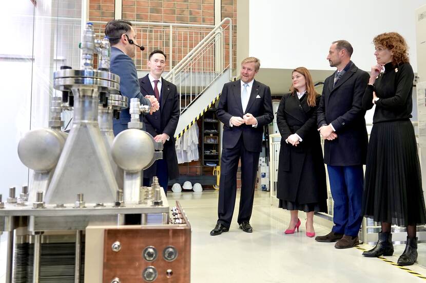 King visits Hystar in Oslo