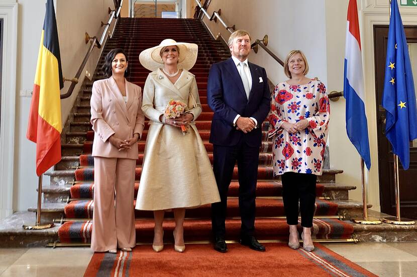 Federal Parliament state visit Belgium King Willem-Alexander and Queen Máxima