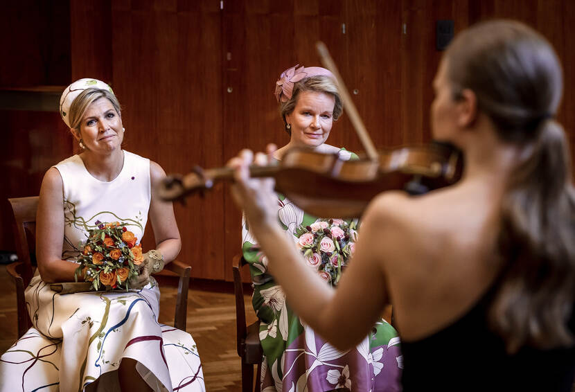 Queen Elisabeth Music Chapel state visit Belgium King Willem-Alexander and Queen Máxima