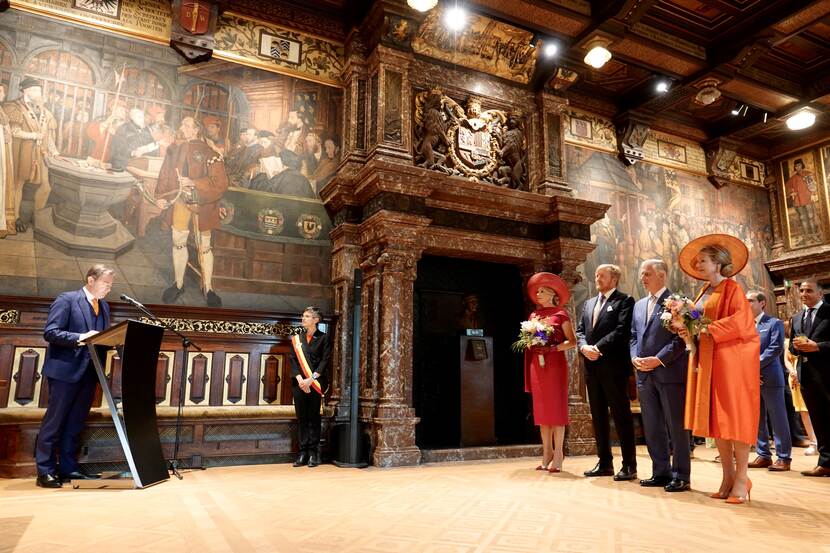 Antwerpen state visit Belgium King Willem-Alexander and Queen Máxima