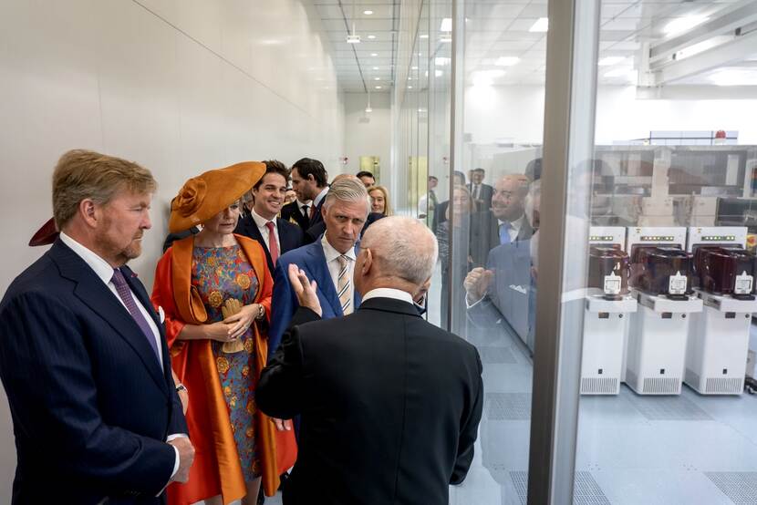 Imec state visit Belgium King Willem-Alexander and Queen Máxima