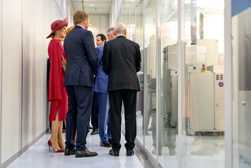 Imec state visit Belgium King Willem-Alexander and Queen Máxima