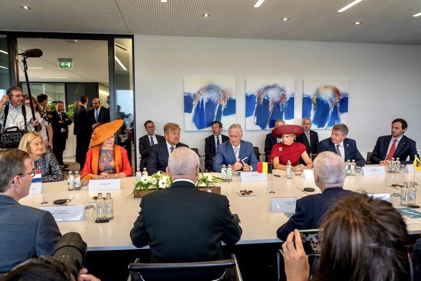 Imec state visit Belgium King Willem-Alexander and Queen Máxima