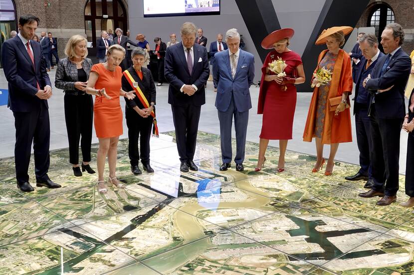 Port Authority Building state visit Belgium King Willem-Alexander and Queen Máxima