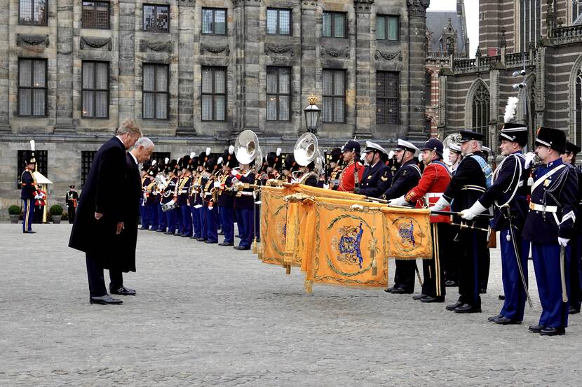 Welcome ceremony state visit President of Portugal