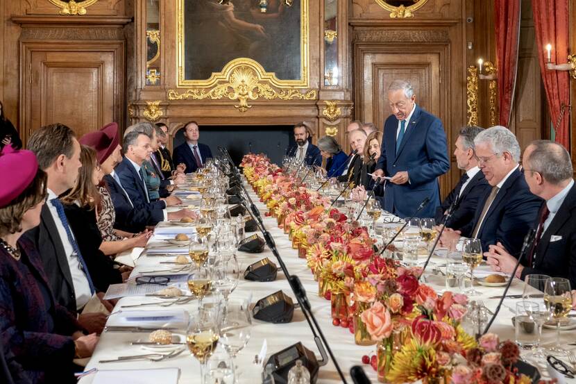 Government lunch state visit President of Portugal