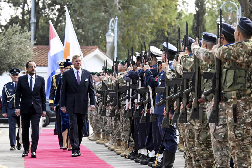 King Willem-Alexander state visit Cyprus