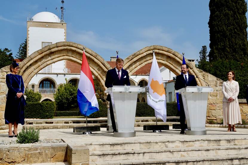 King Willem-Alexander state visit Cyprus