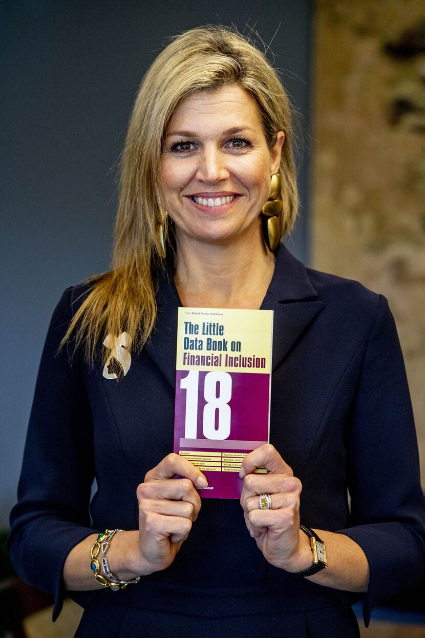 Queen Máxima presents the new edition of the Little Data Book on Financial Inclusion